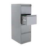 Meuble métallique pour dossiers suspendus, offrant une solution de rangement durable et pratique pour l'organisation des documents en bureau.